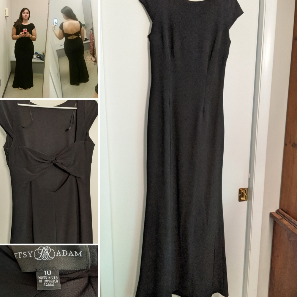 Beautiful black evening gown